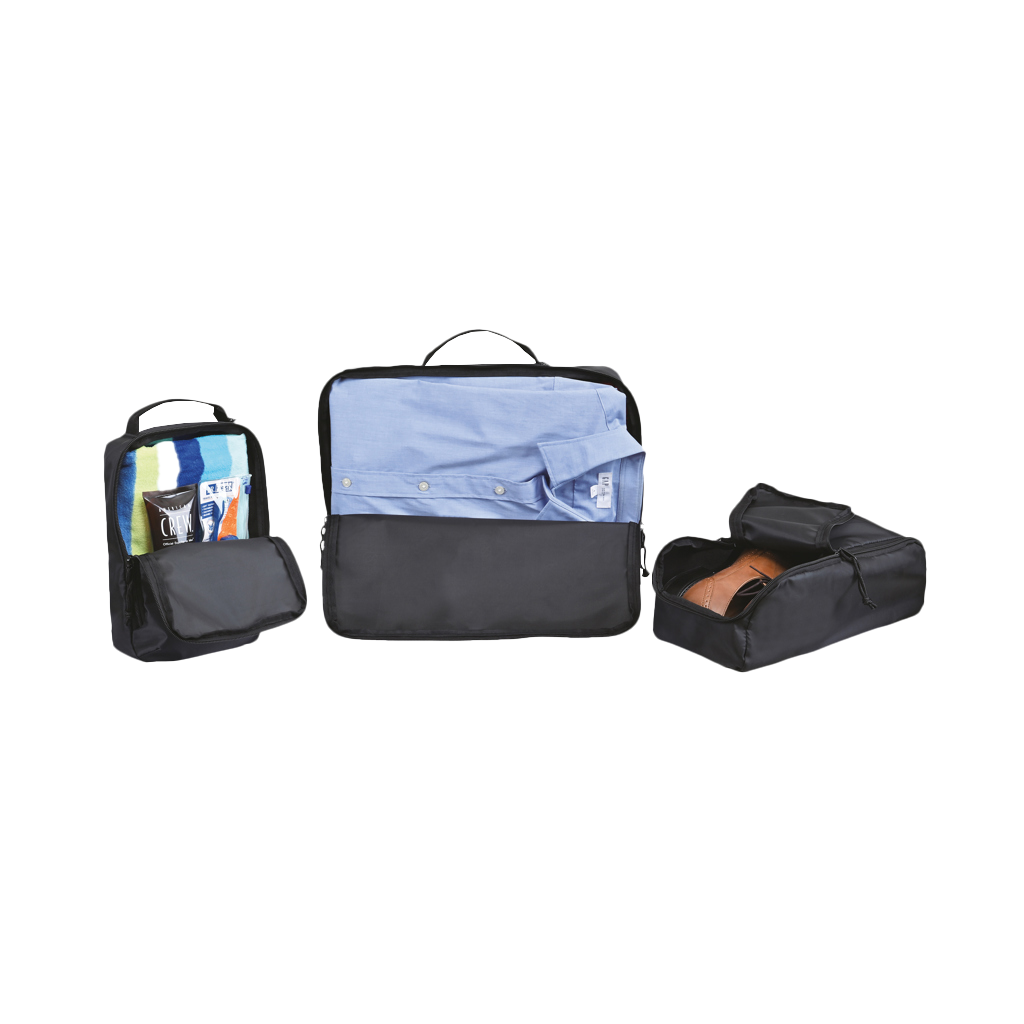 Renew AWARE™ rPET 3 Piece Packing Cube Set