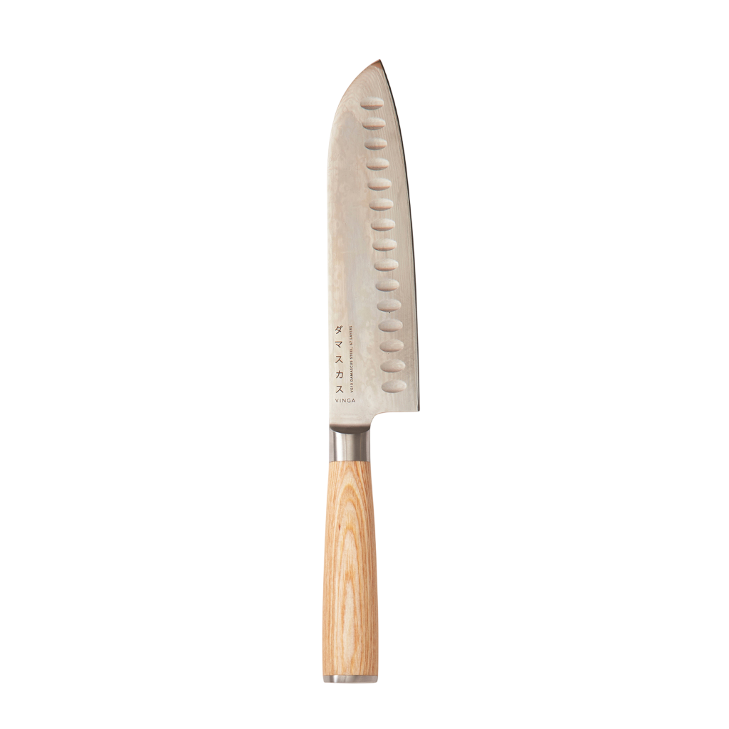 VINGA Hattasan Damascus Santoku knife