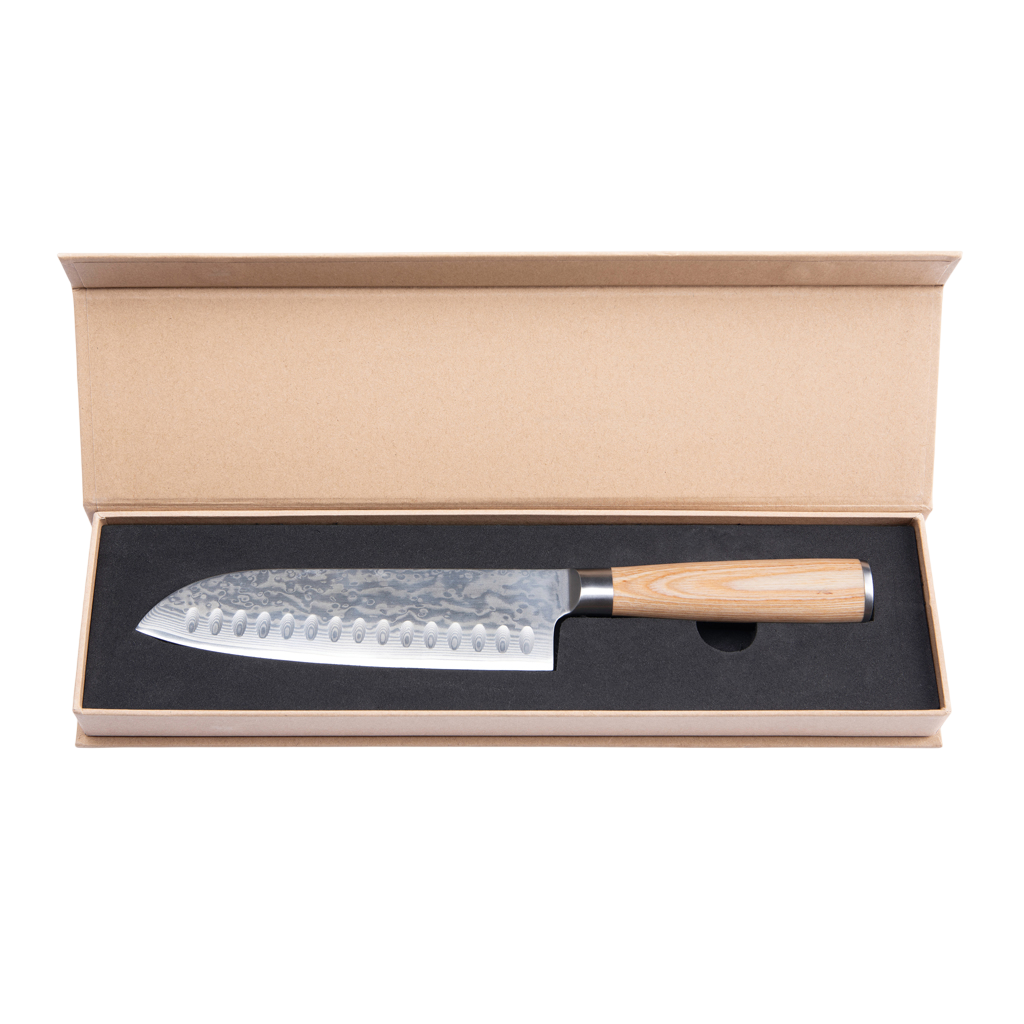 VINGA Hattasan Damascus Santoku knife