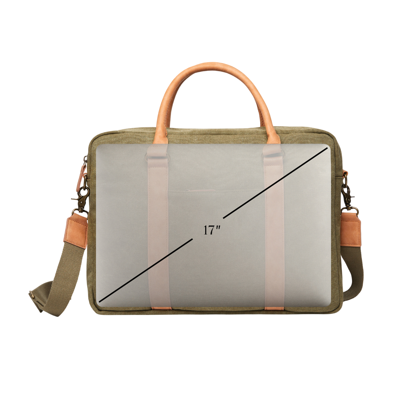 VINGA Bosler RCS recycled canvas computer bag