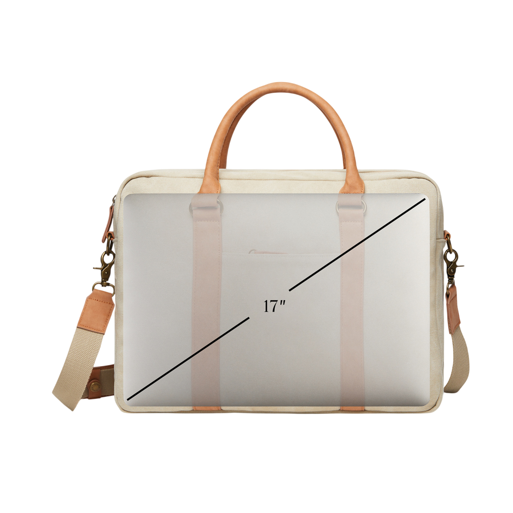VINGA Bosler RCS recycled canvas computer bag