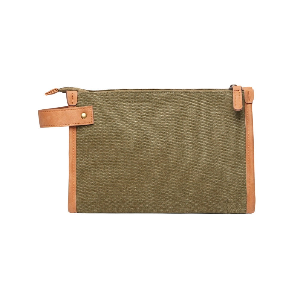 VINGA Bosler GRS recycled canvas toiletry bag