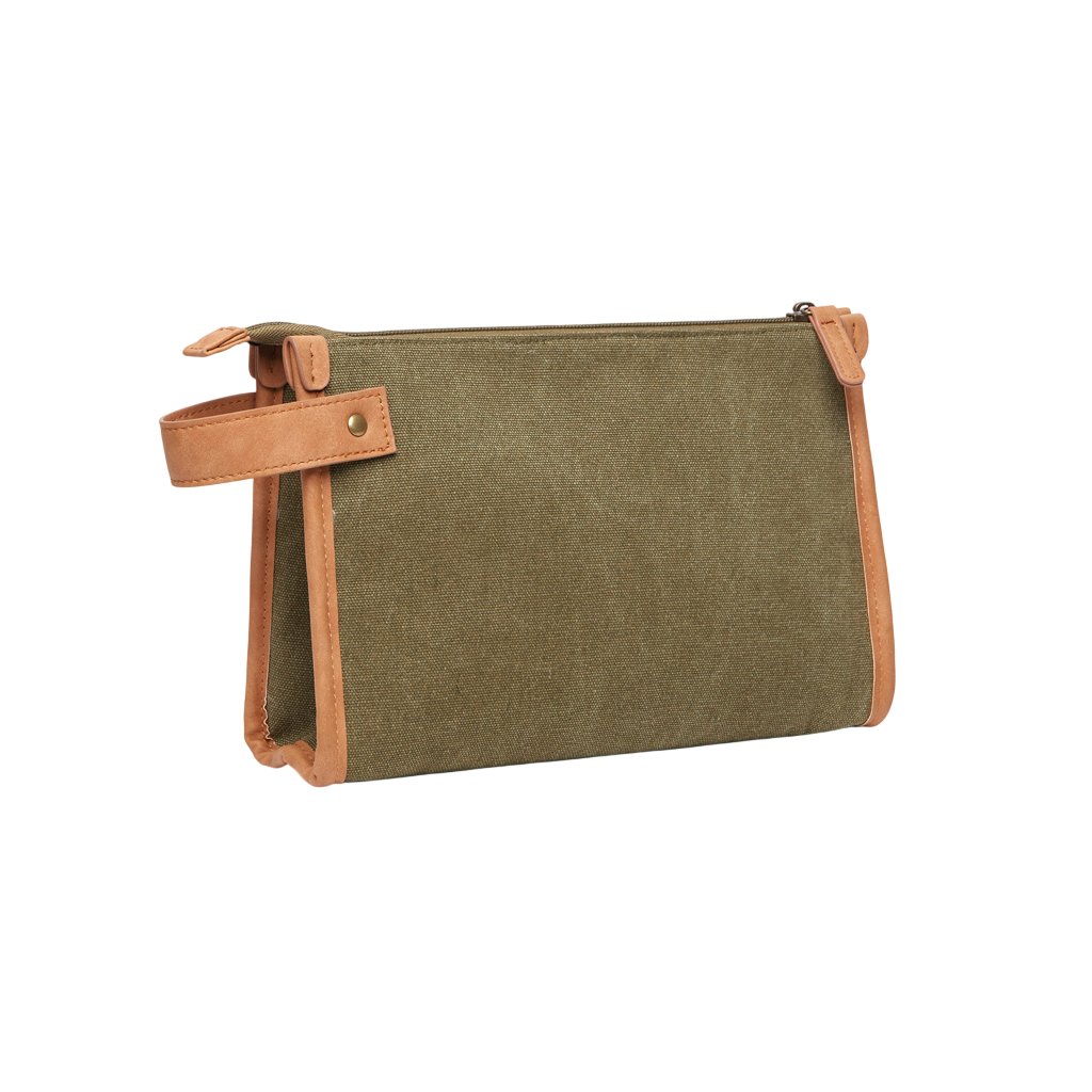 VINGA Bosler GRS recycled canvas toiletry bag