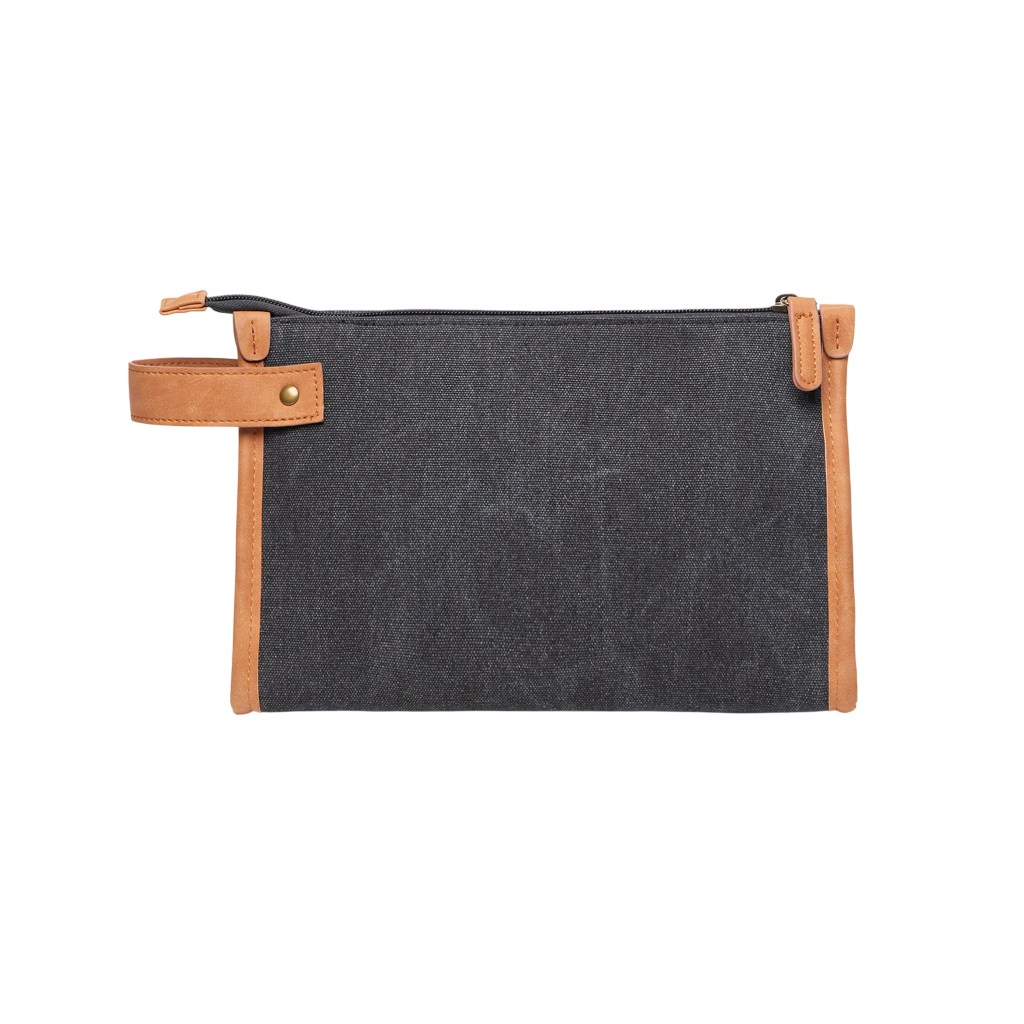 VINGA Bosler GRS recycled canvas toiletry bag