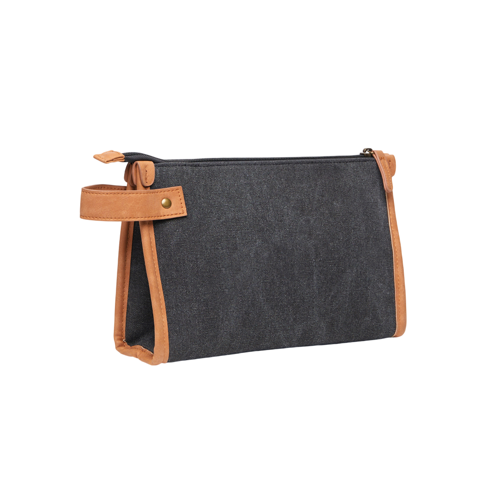 VINGA Bosler GRS recycled canvas toiletry bag
