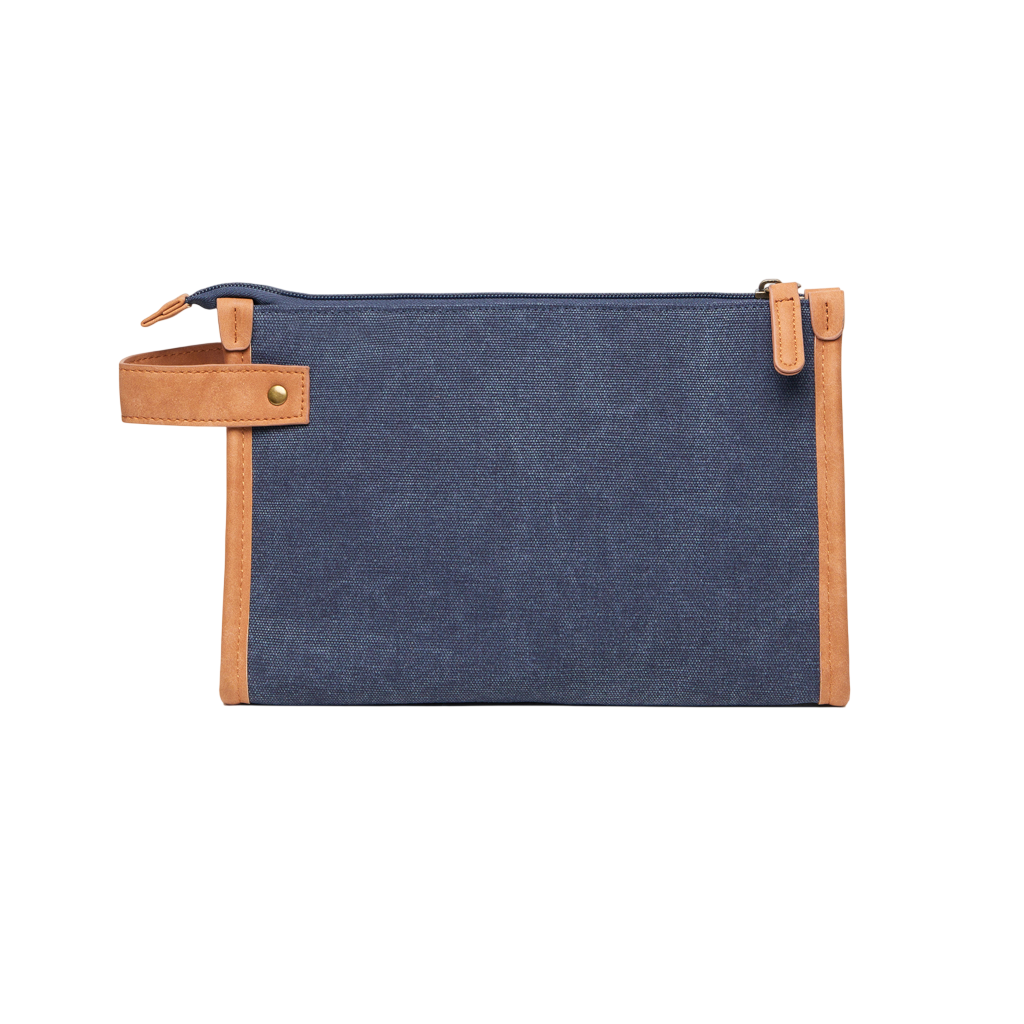 VINGA Bosler GRS recycled canvas toiletry bag