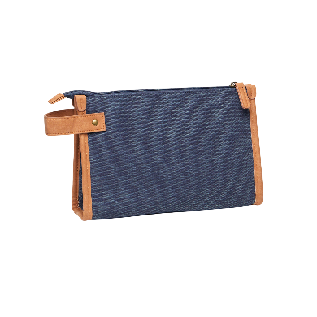 VINGA Bosler GRS recycled canvas toiletry bag