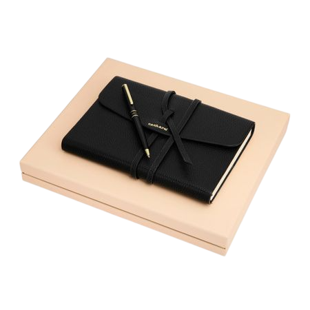Cacharel Violette Notebook A5 Black
