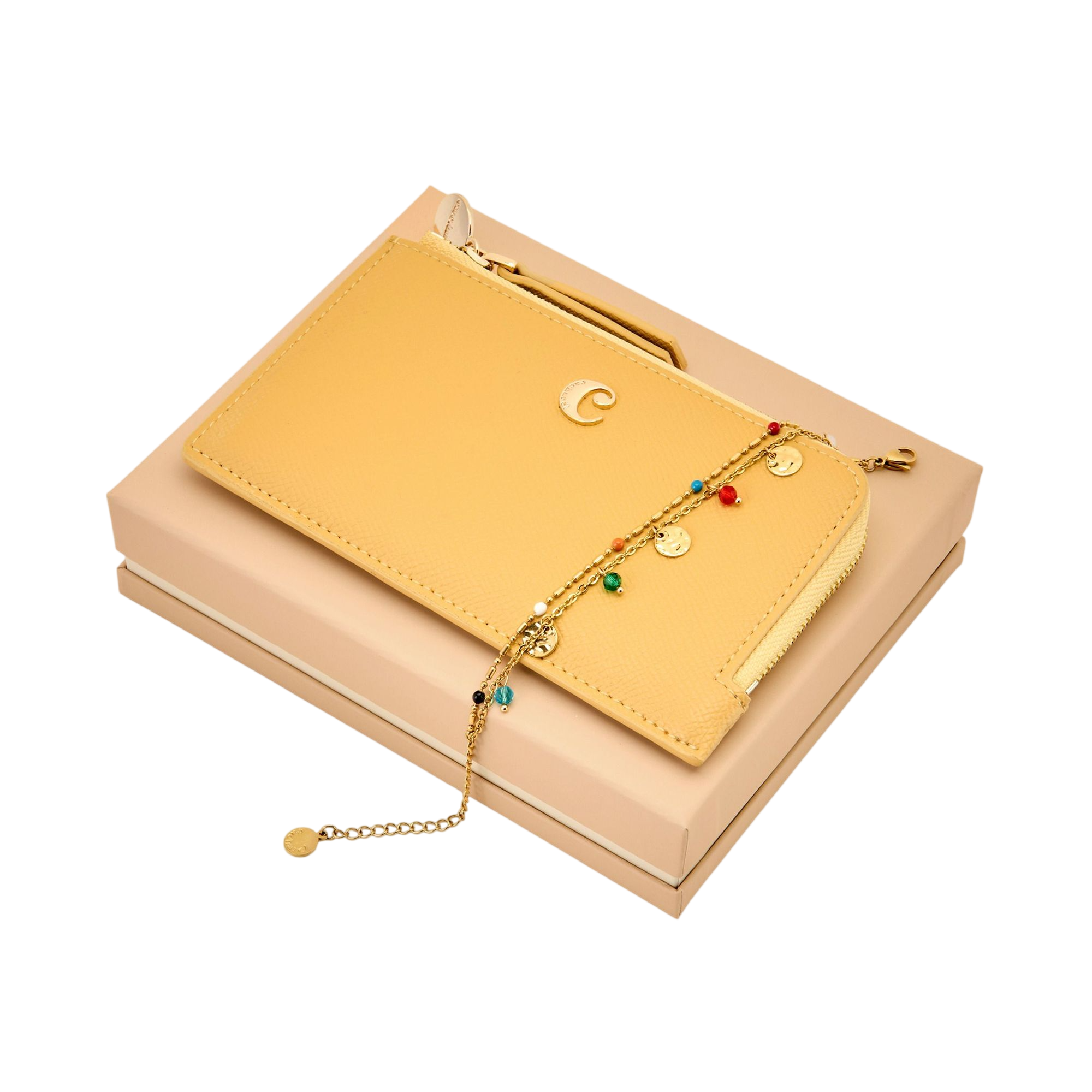 Cacharel Séraphine Set (card holder & bracelet)