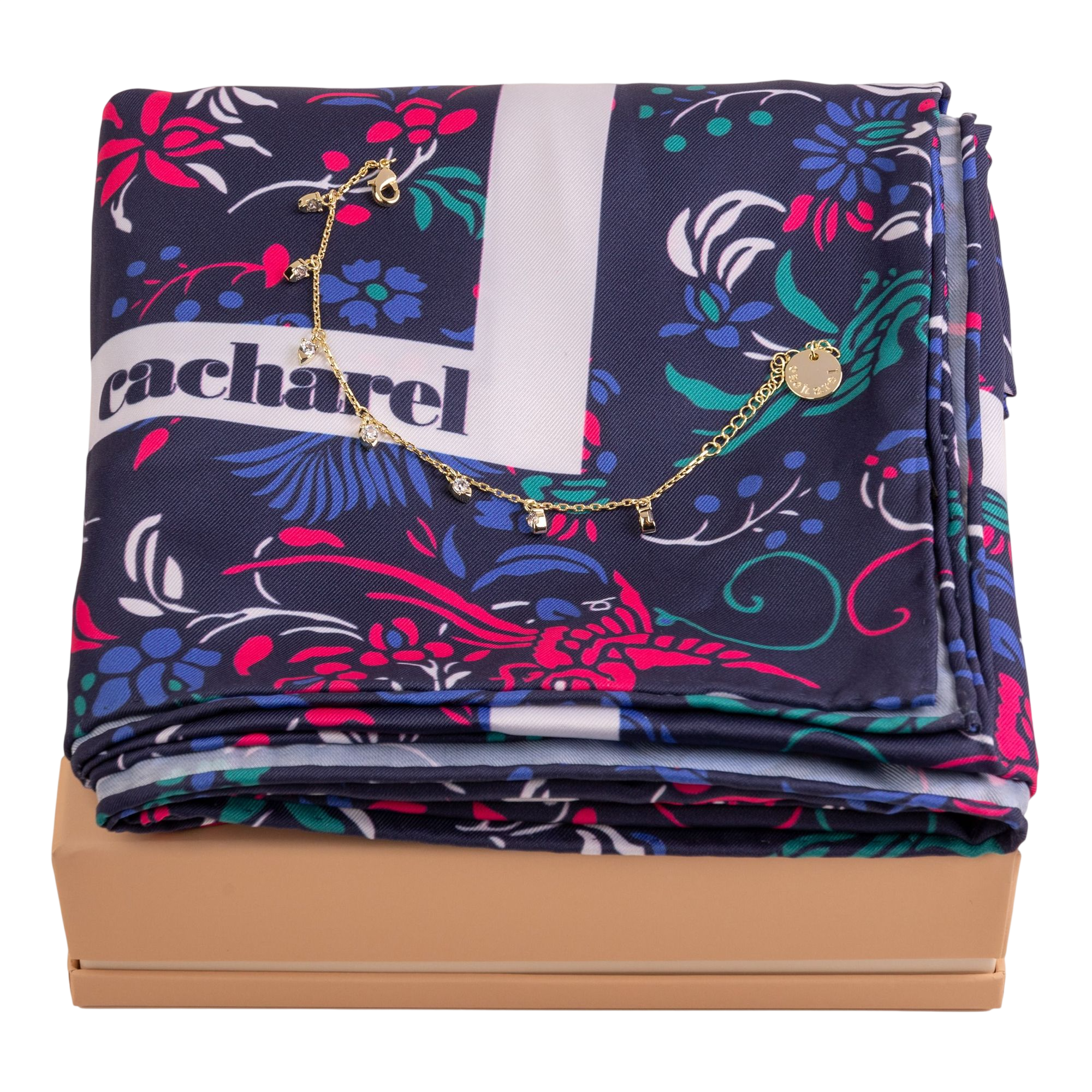 Cacharel Odeon Set (bracelet & scarf)