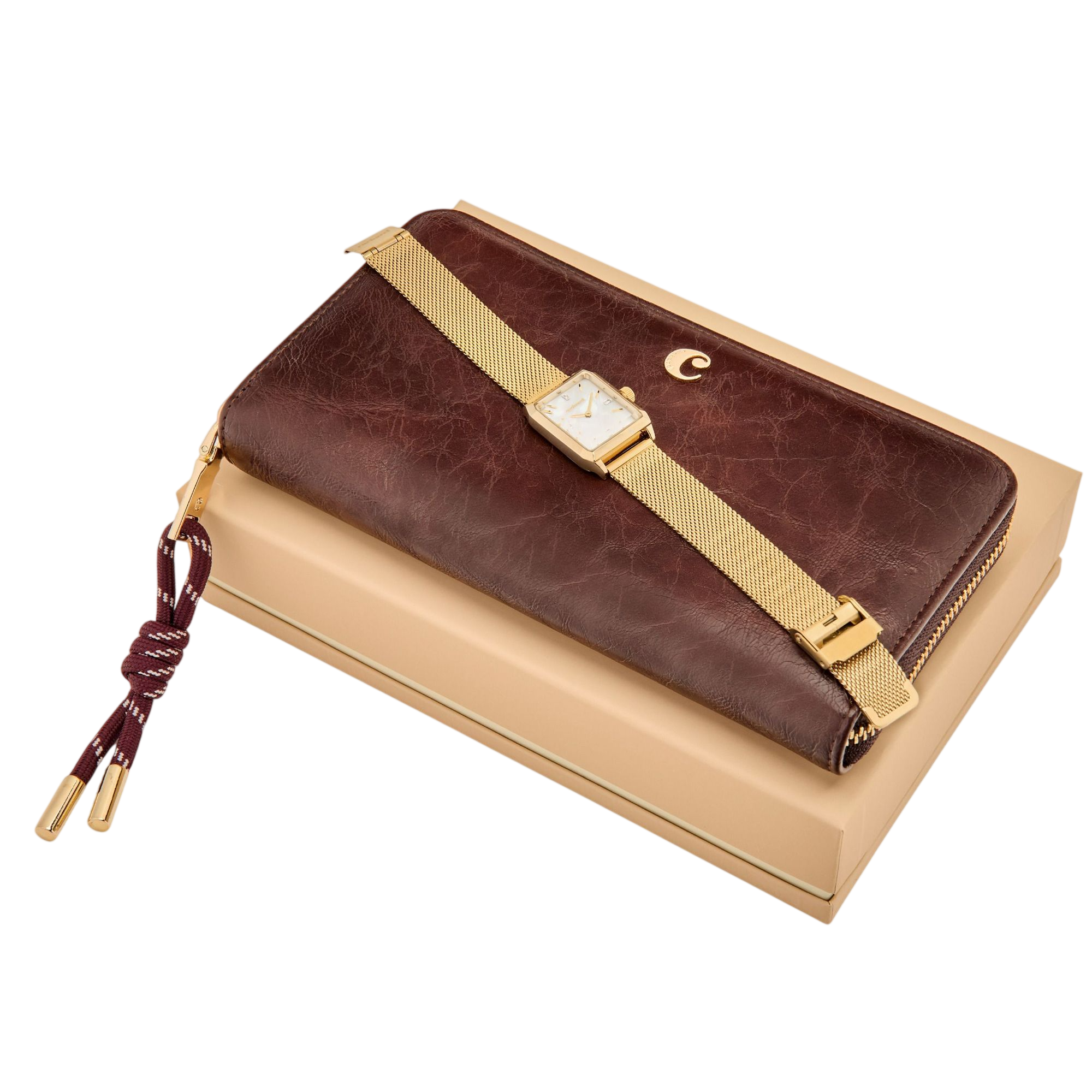 Cacharel Séraphine Set (card holder & scarf)
