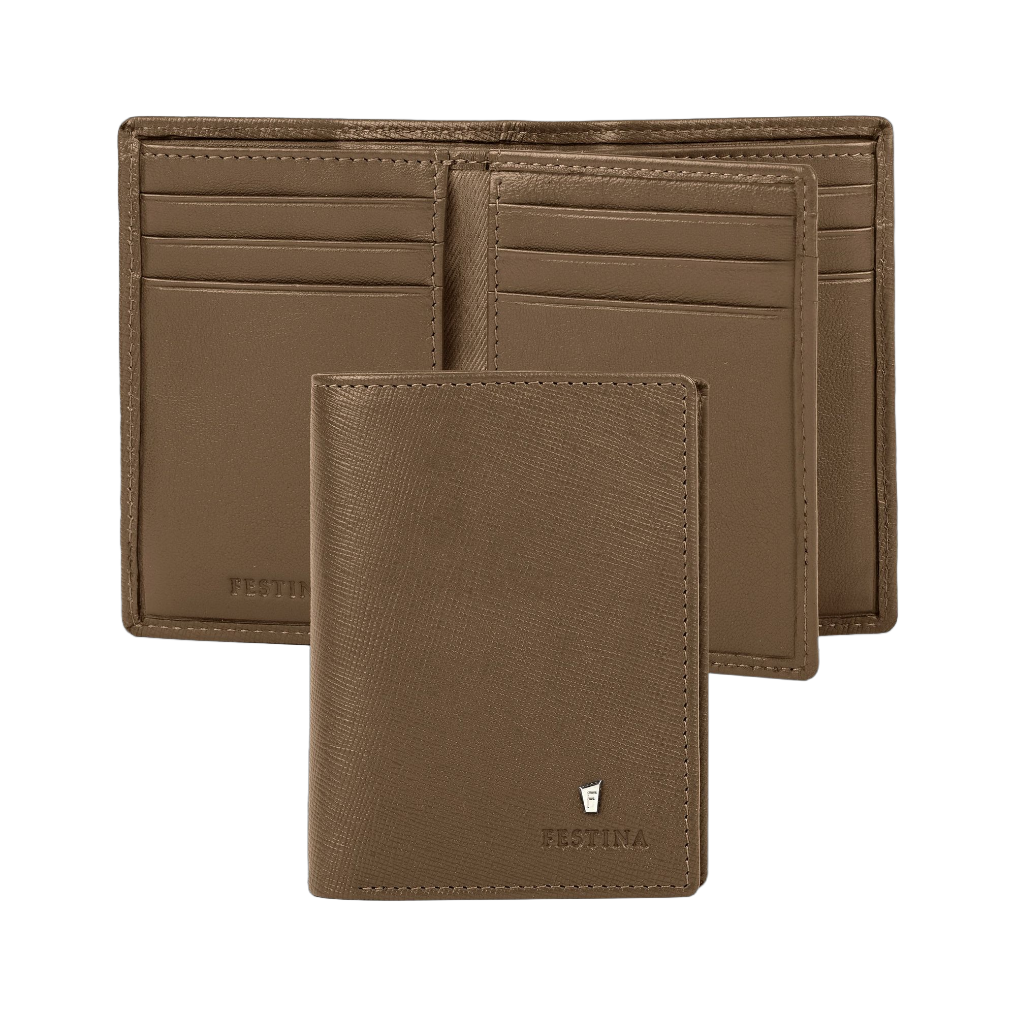 Festina Chronobike Card holder with flap Camel