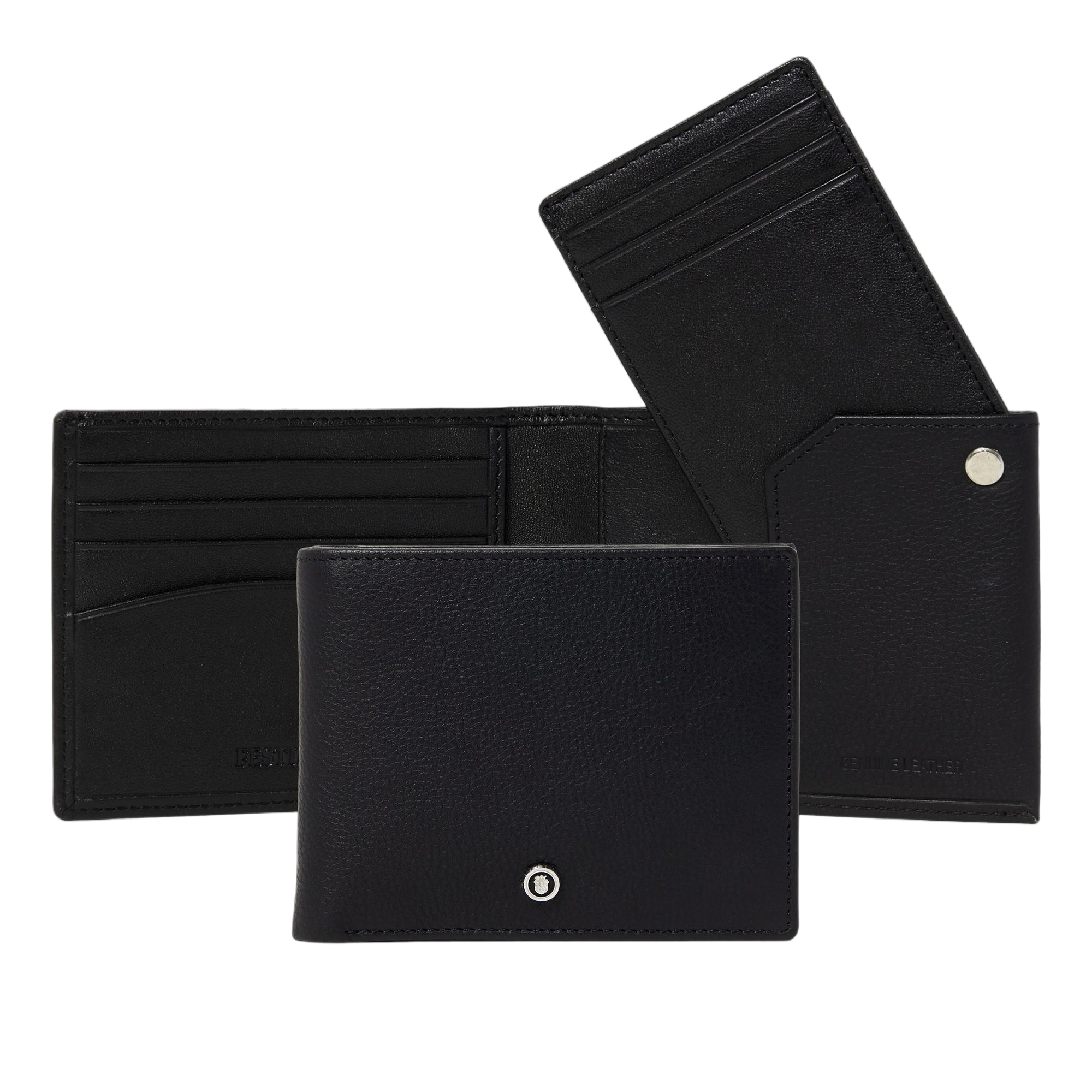 Festina Button Wallet Black