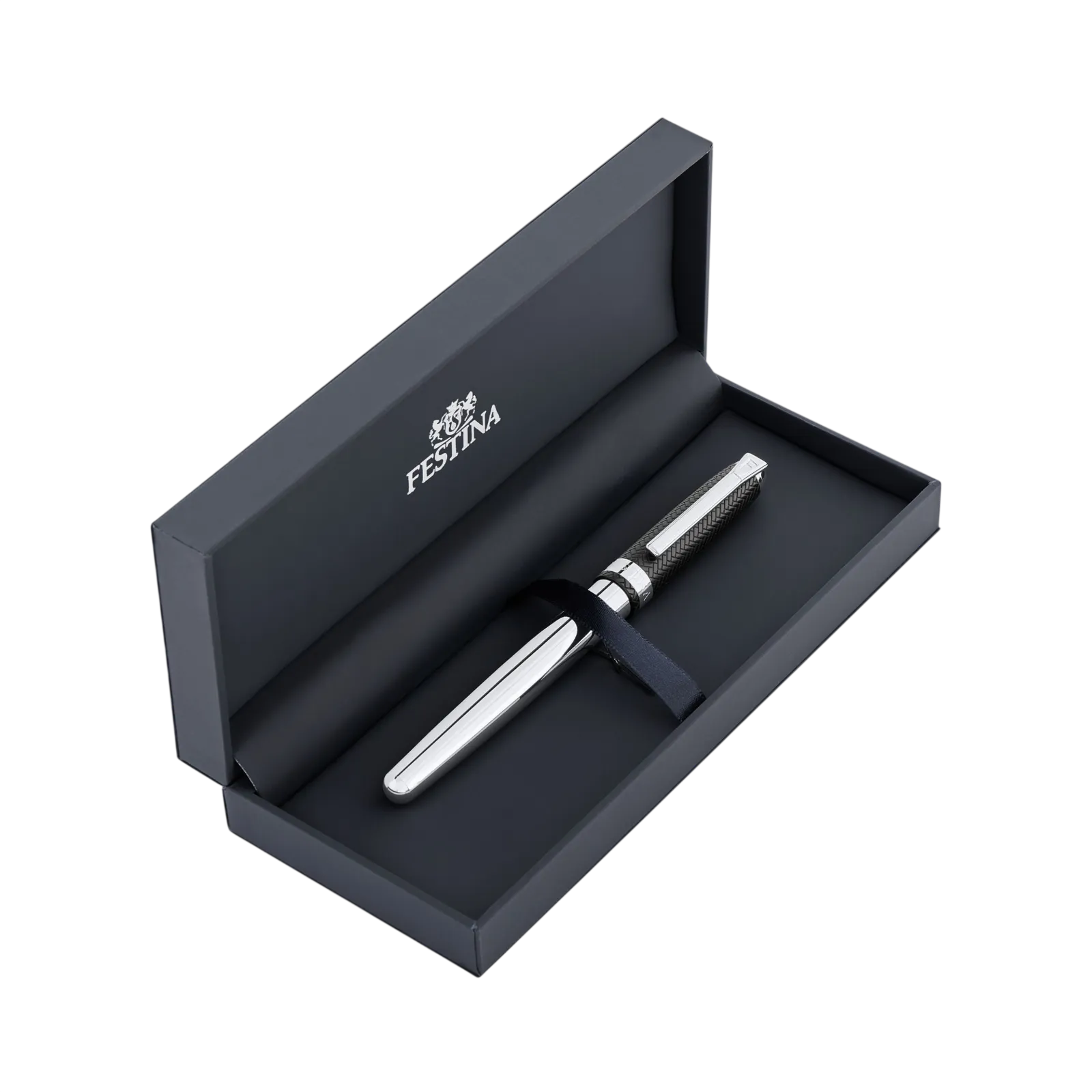 Set Classicals Interlace Chrome (ballpoint pen & fountain pen)