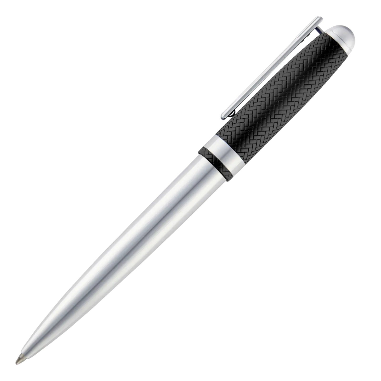 Set Classicals Interlace Chrome (ballpoint pen & fountain pen)