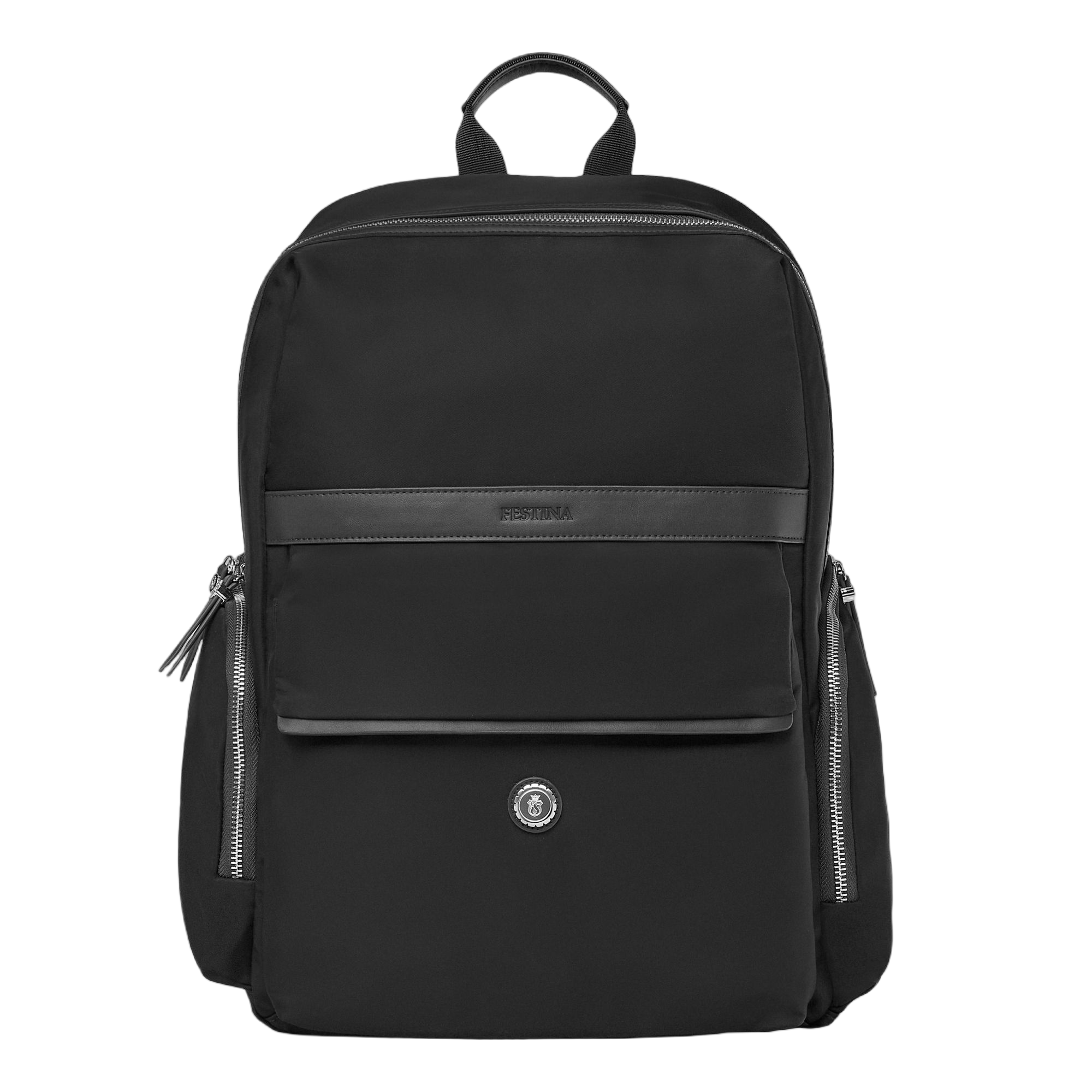 Festina Button Backpack Black
