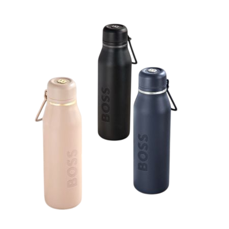 Hugo Boss Double B Isothermal flask Black & Gun