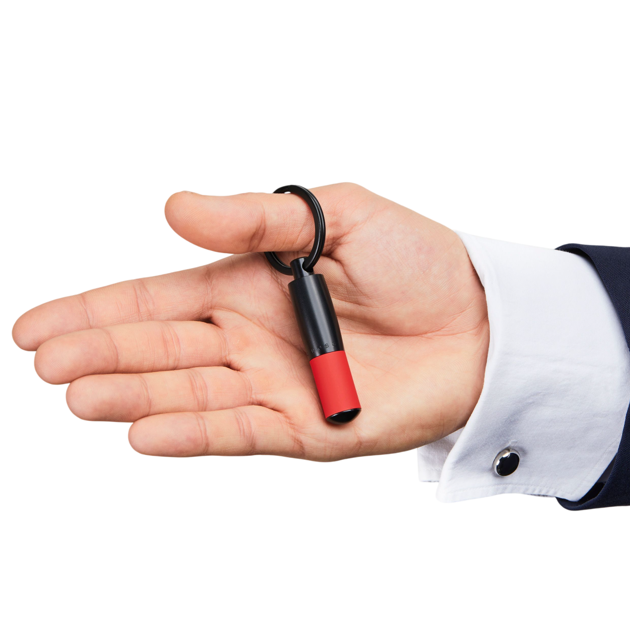 Hugo Boss Gear Matrix Key ring Black