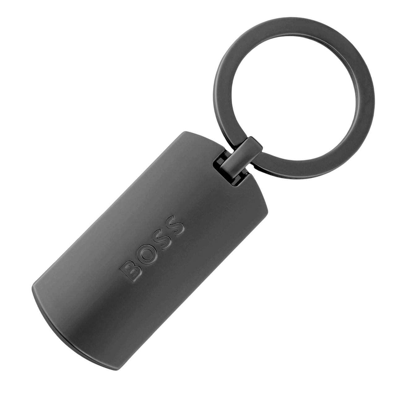 Hugo Boss Double B Diamond Key ring Black