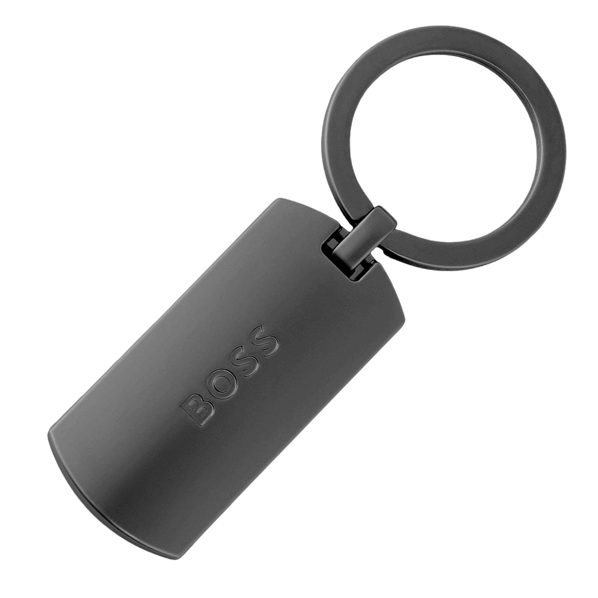 Hugo Boss Double B Diamond Key ring Black