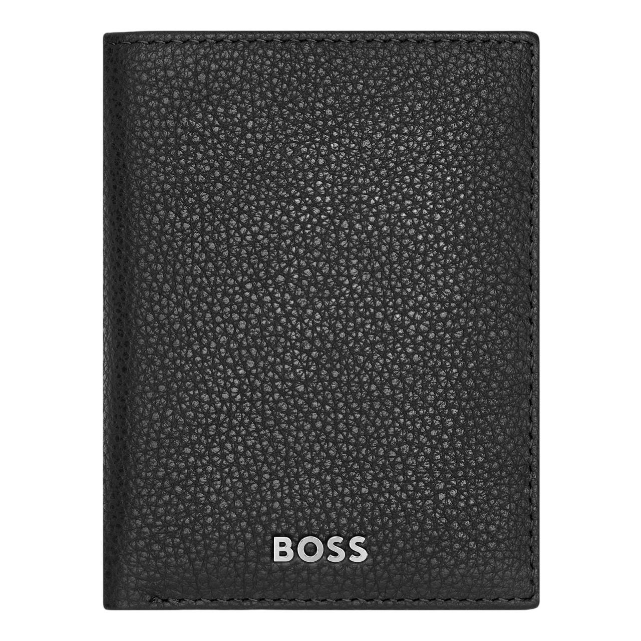 Hugo Boss Classic Grained Folding card holder Black