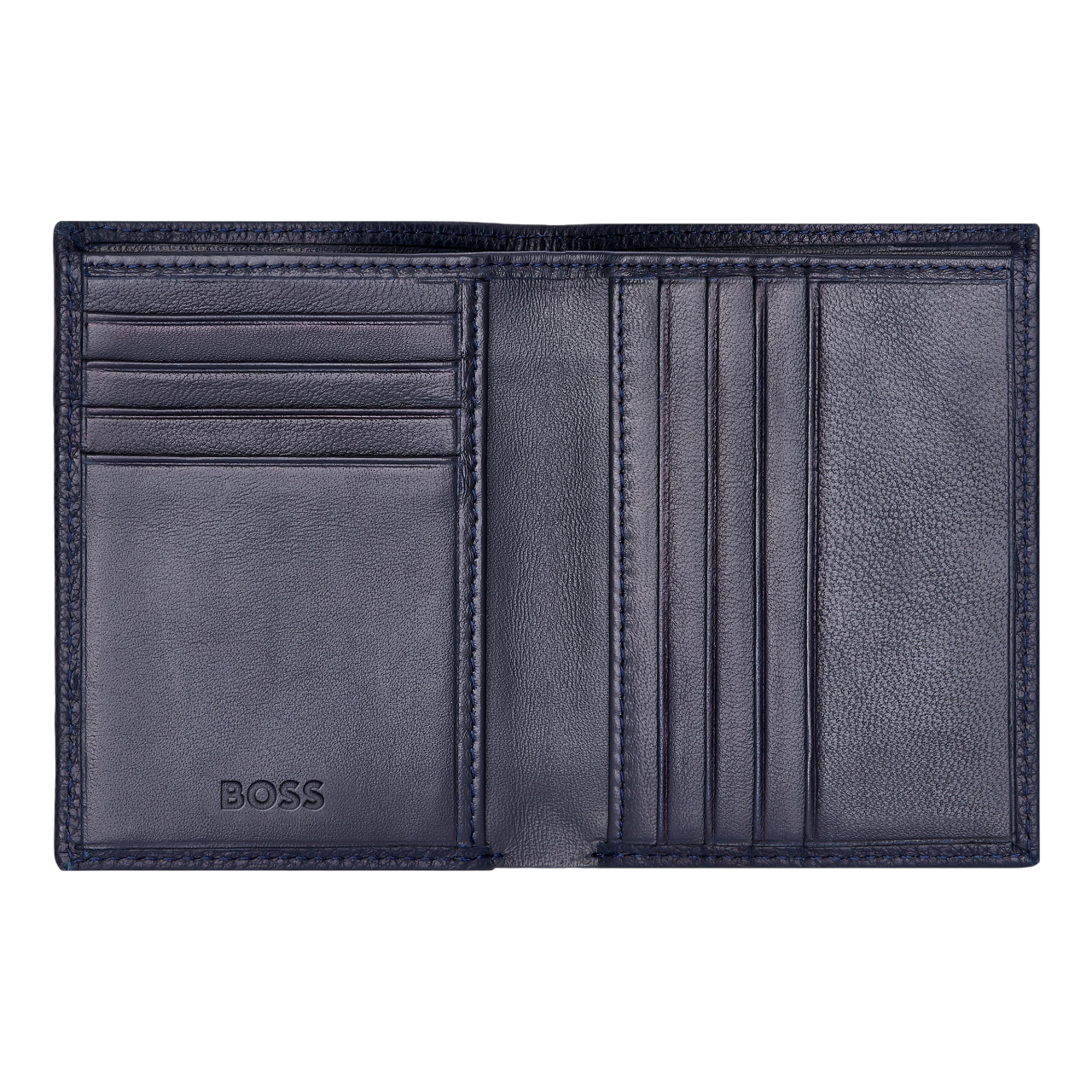 Hugo Boss Classic Grained Folding card holder Black