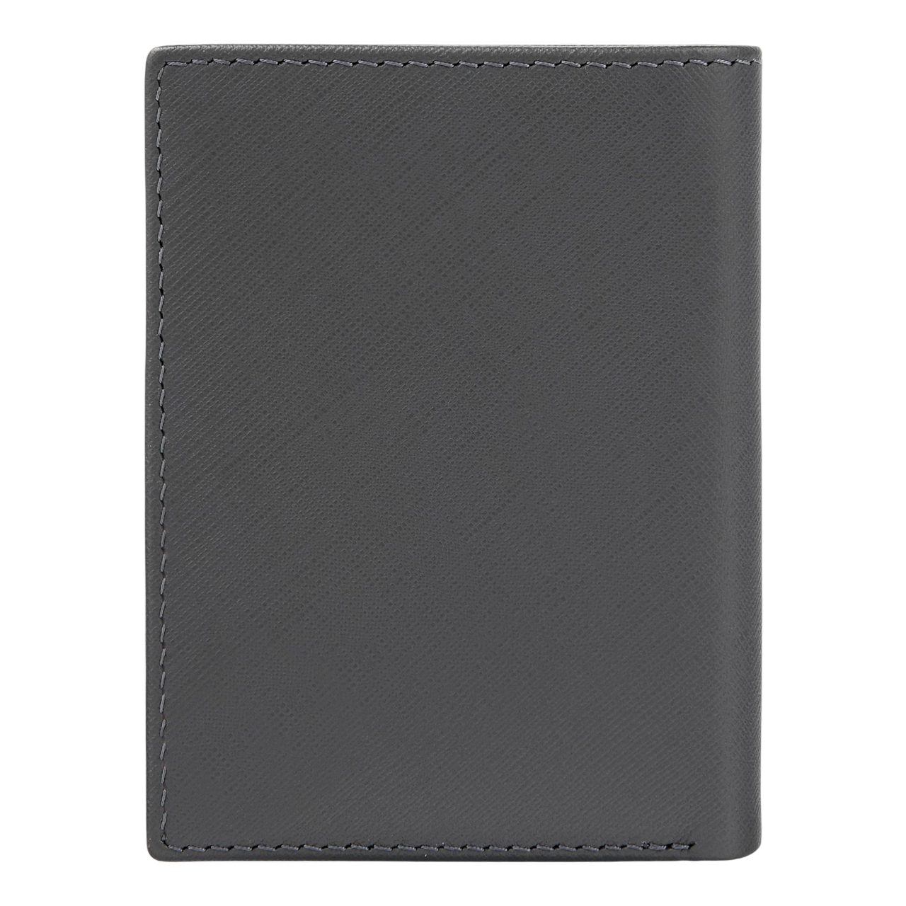 Hugo Boss Double B Saffiano Folding card holder Black