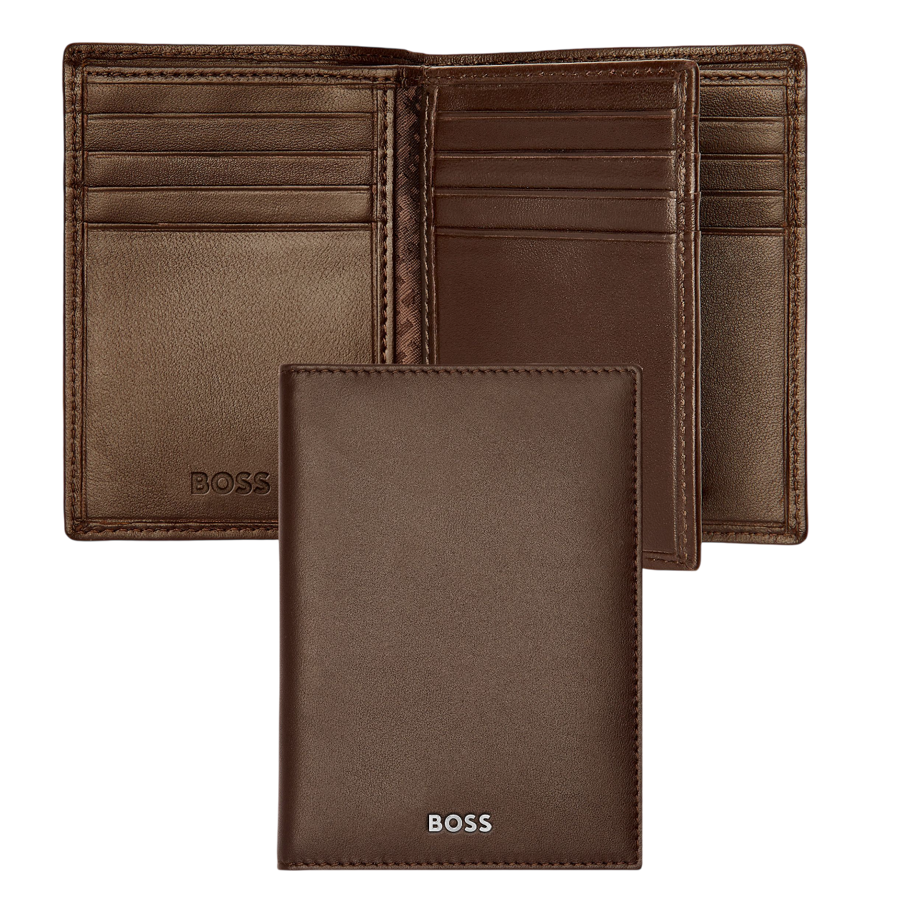 Hugo Boss Classic Smooth Card holder trifold Black