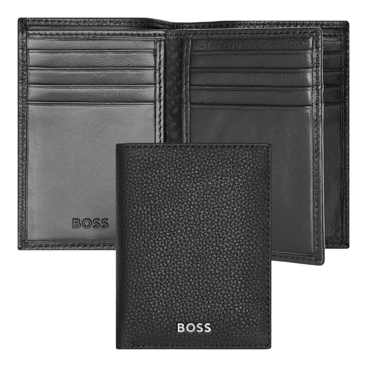 Hugo Boss Classic Grained Card holder Trifold Black