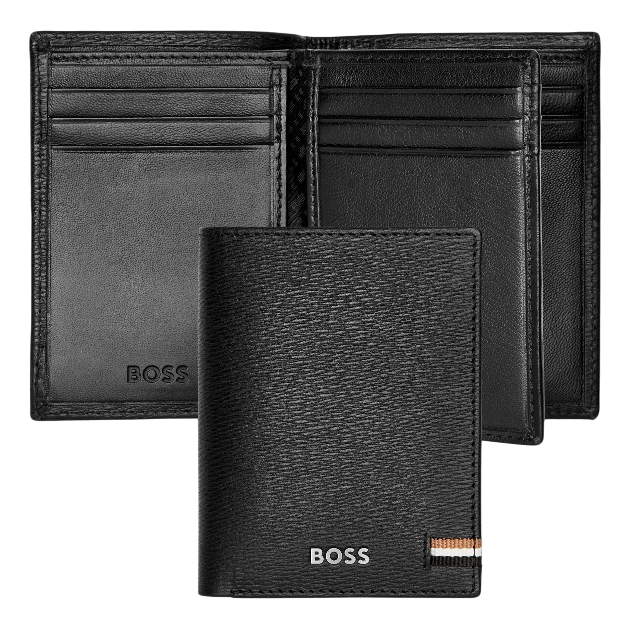 Hugo Boss Iconic Card holder trifold Black