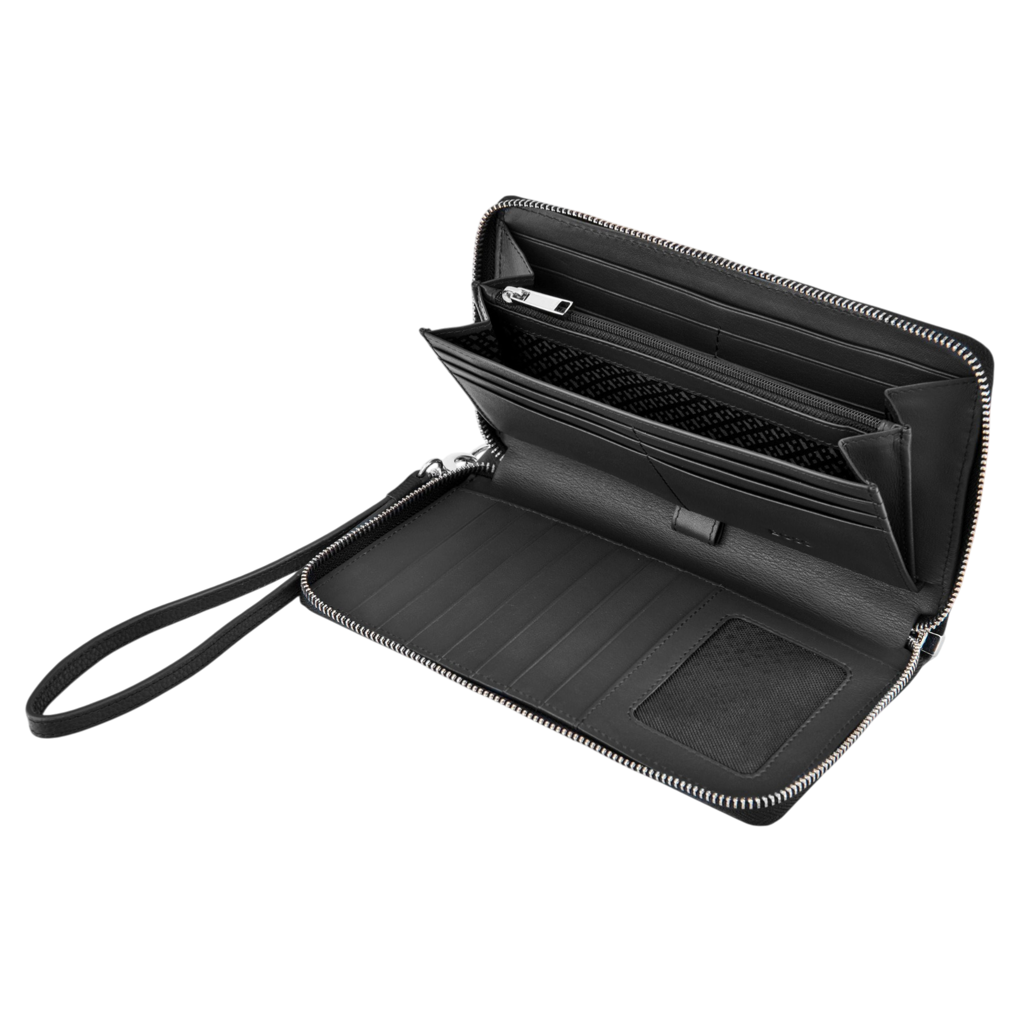 Hugo Boss Classic Grained Travel wallet Black