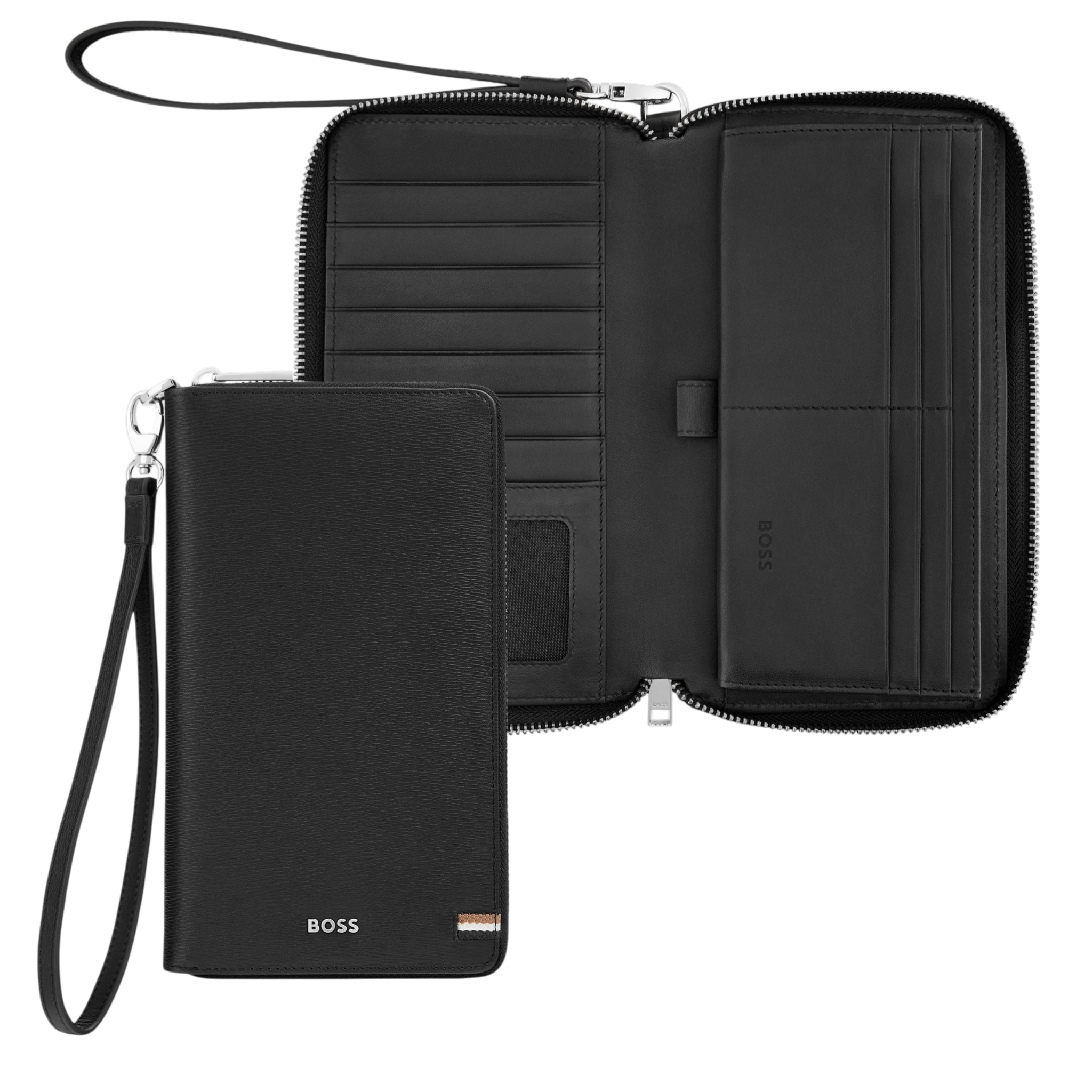 Hugo Boss Iconic Travel wallet Black