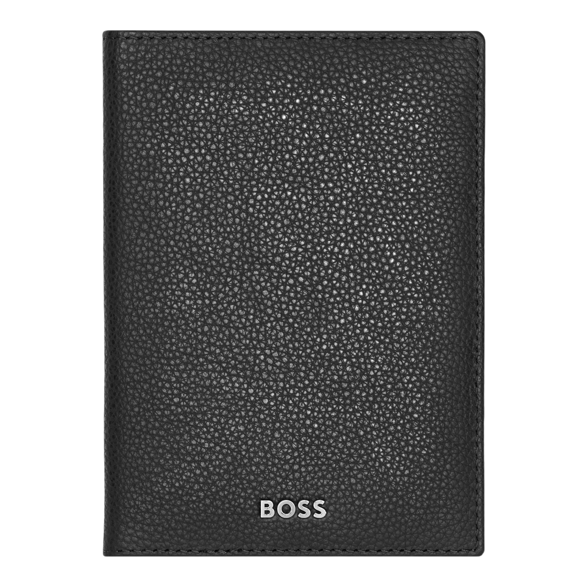 Hugo Boss Classic Grained Passport holder Black