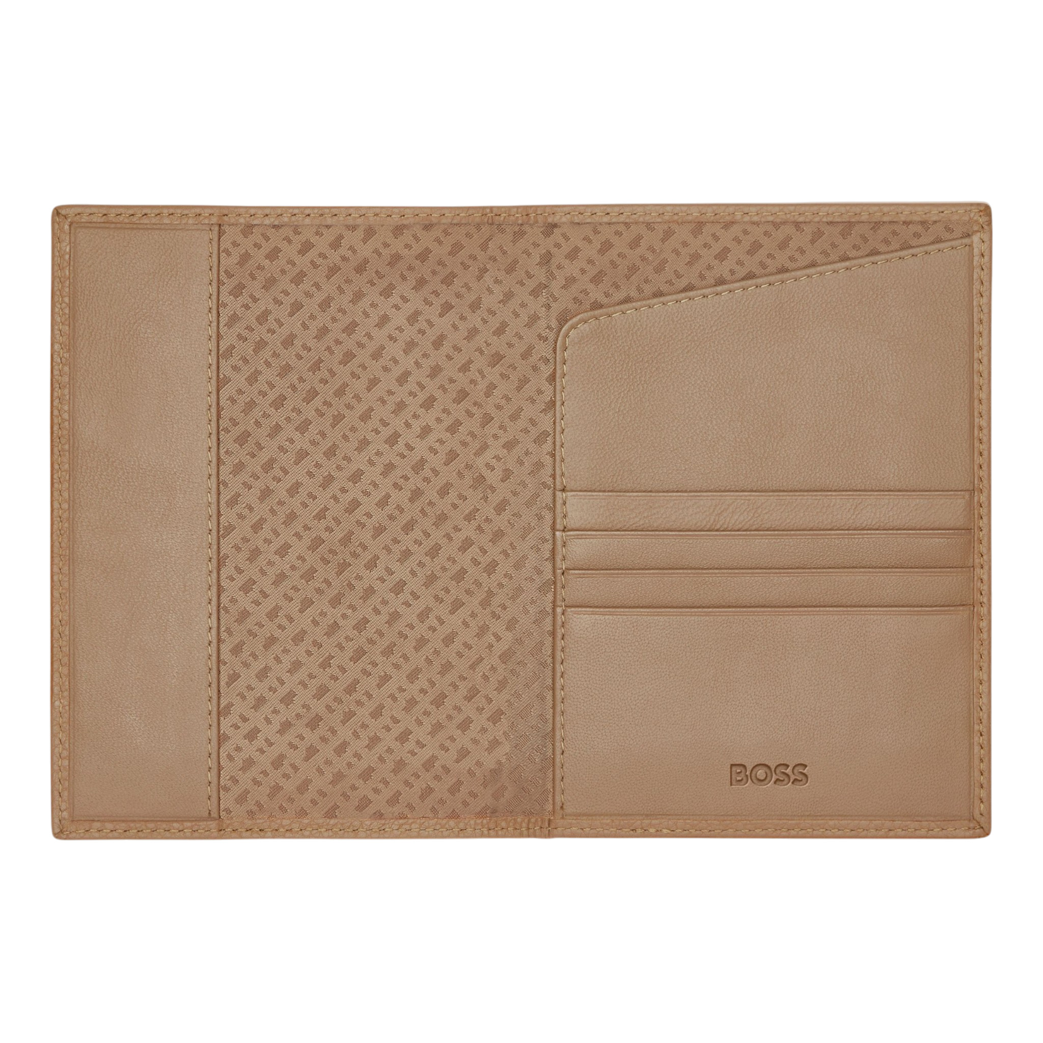 Hugo Boss Classic Grained Passport holder Black
