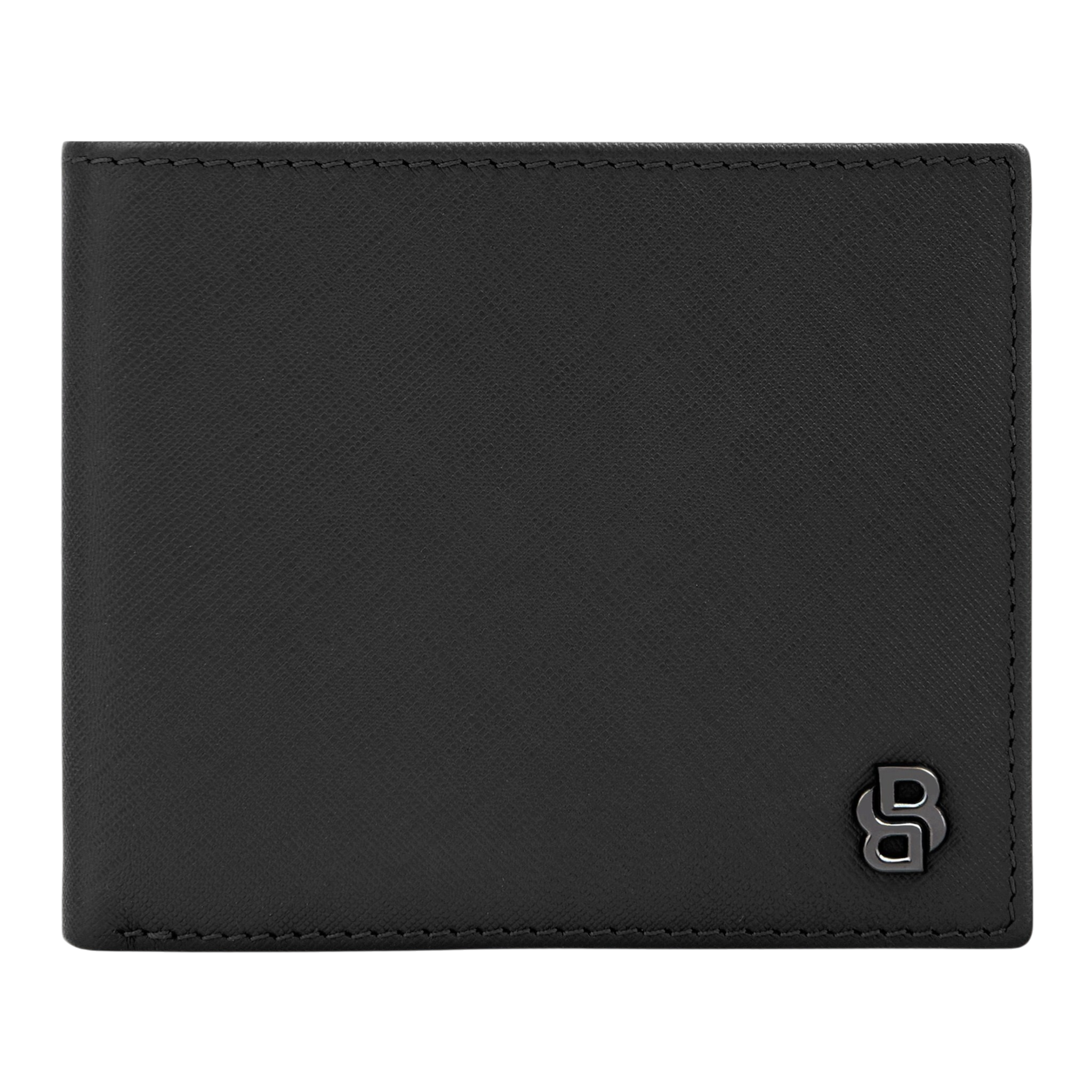 Hugo Boss Double B Saffiano Wallet Black