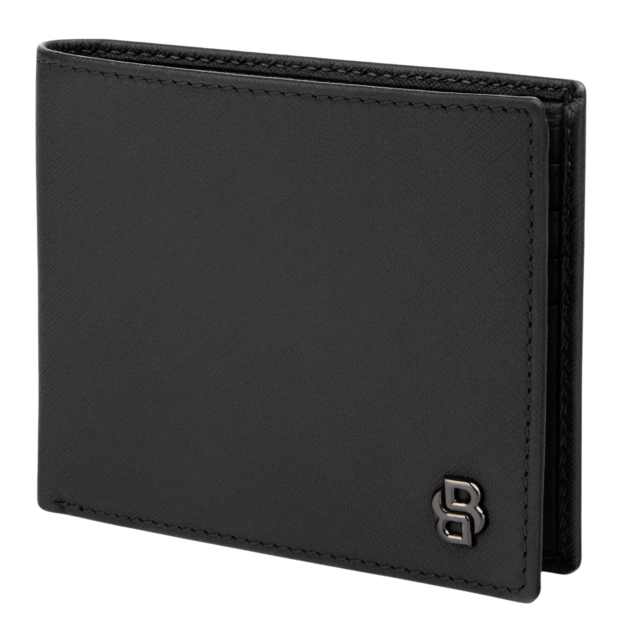 Hugo Boss Double B Saffiano Wallet Black