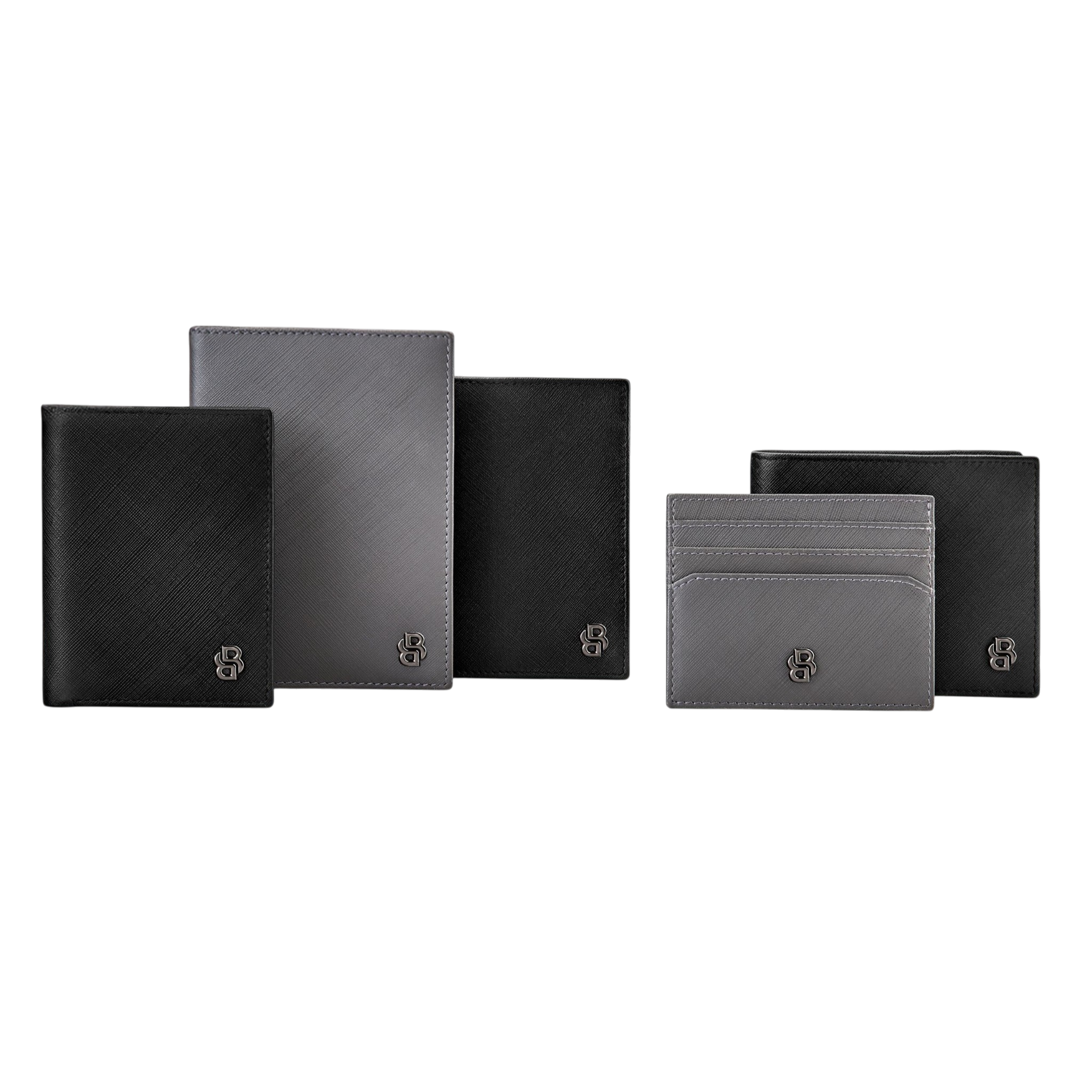 Hugo Boss Double B Saffiano Wallet Black