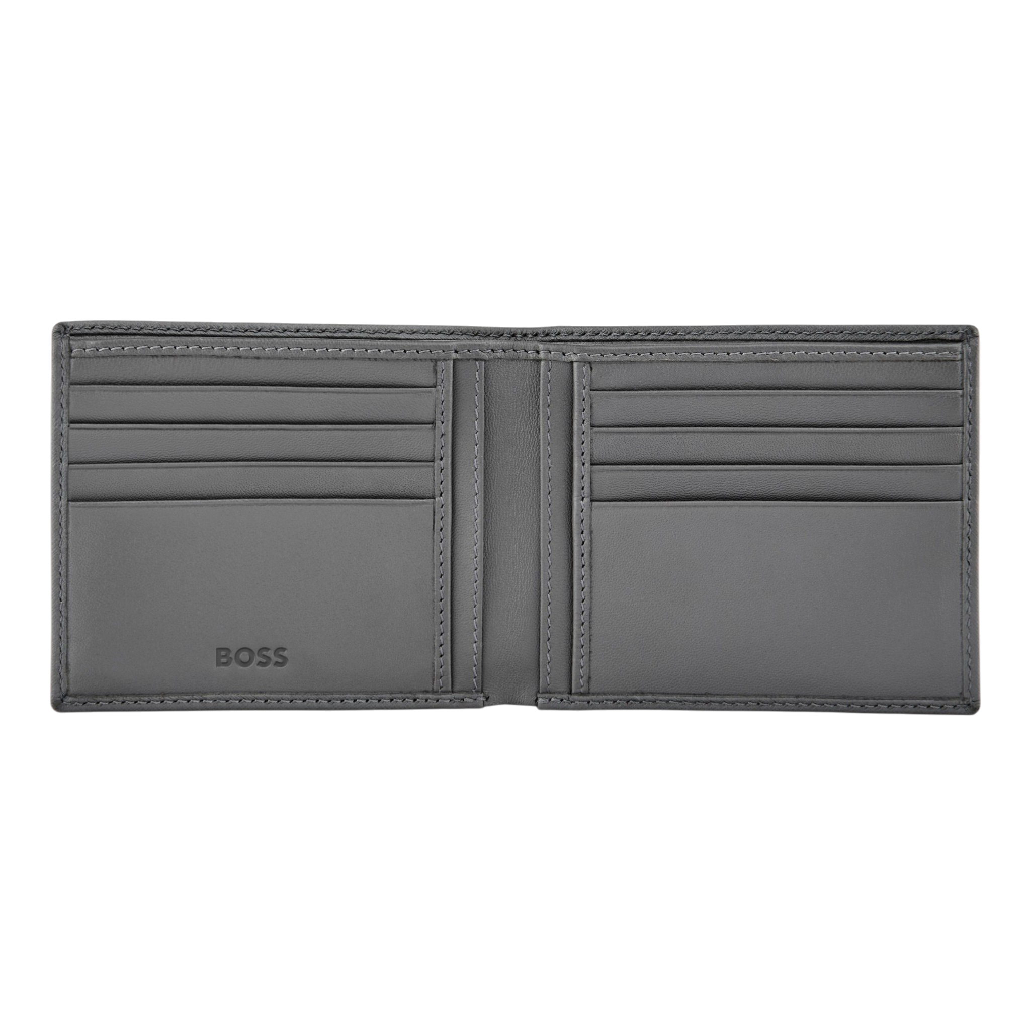 Hugo Boss Double B Saffiano Wallet Black