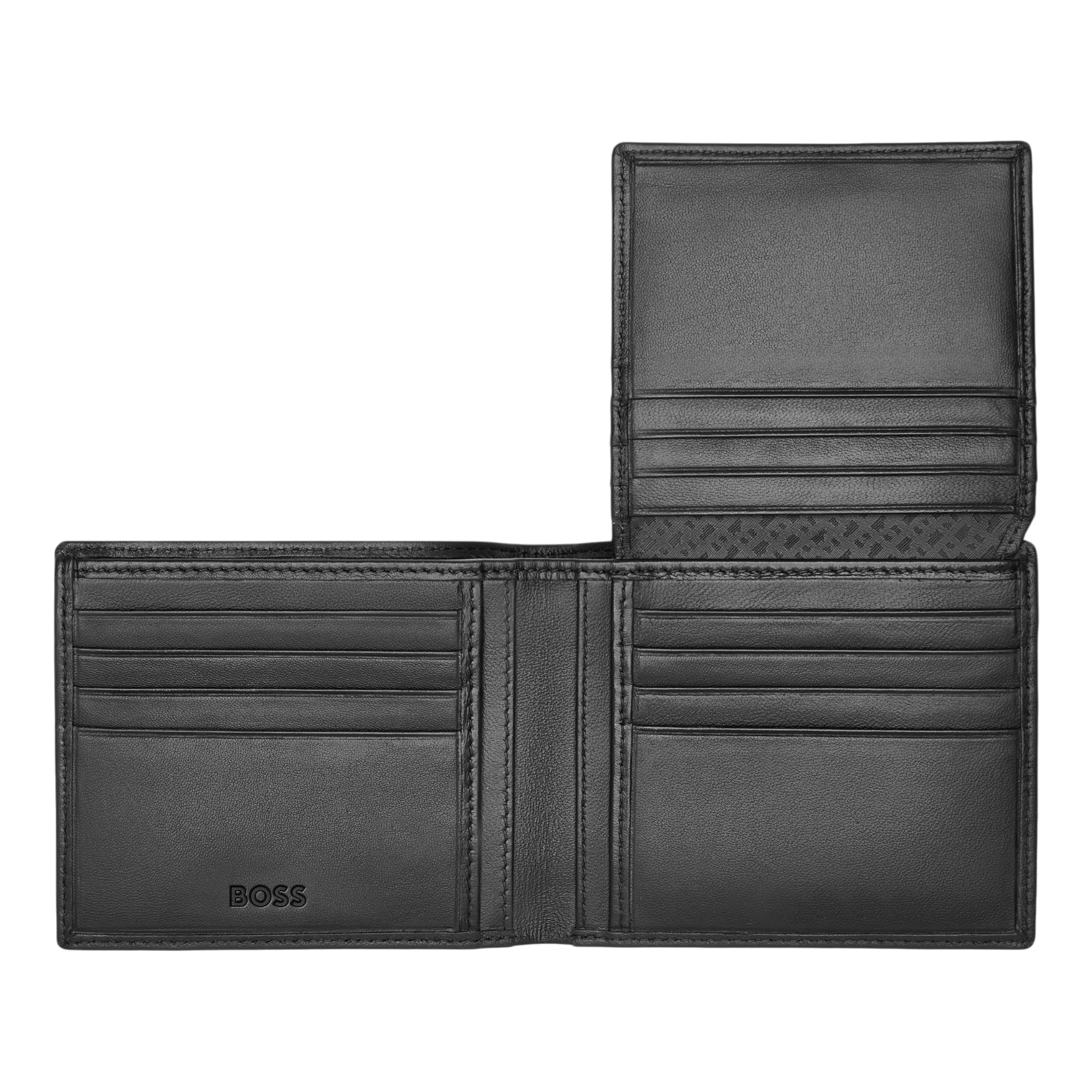 Hugo Boss Classic Smooth Wallet with flap Black