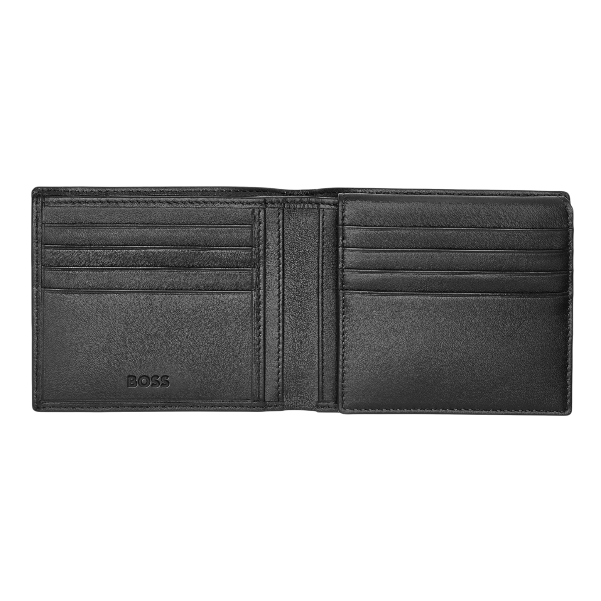 Hugo Boss Classic Smooth Wallet with flap Black