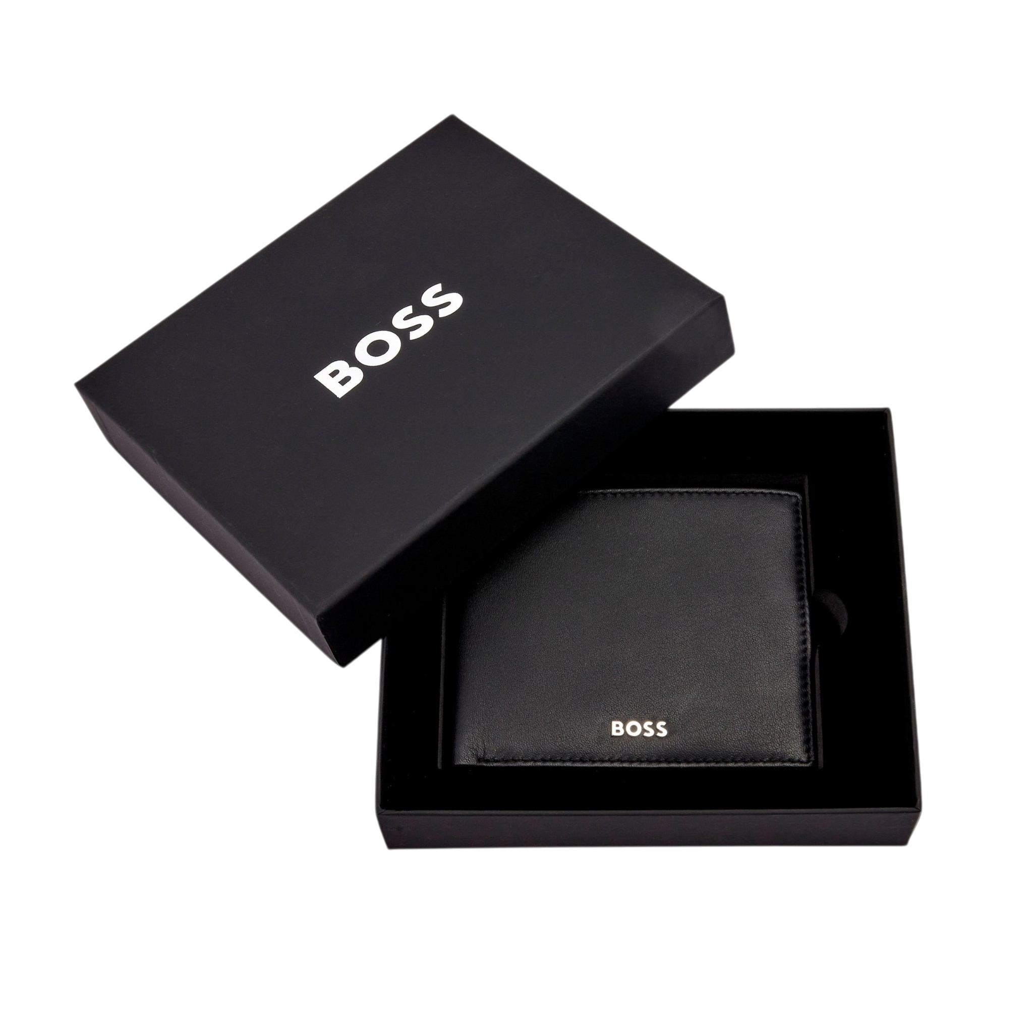 Hugo Boss Classic Smooth Wallet with flap Black