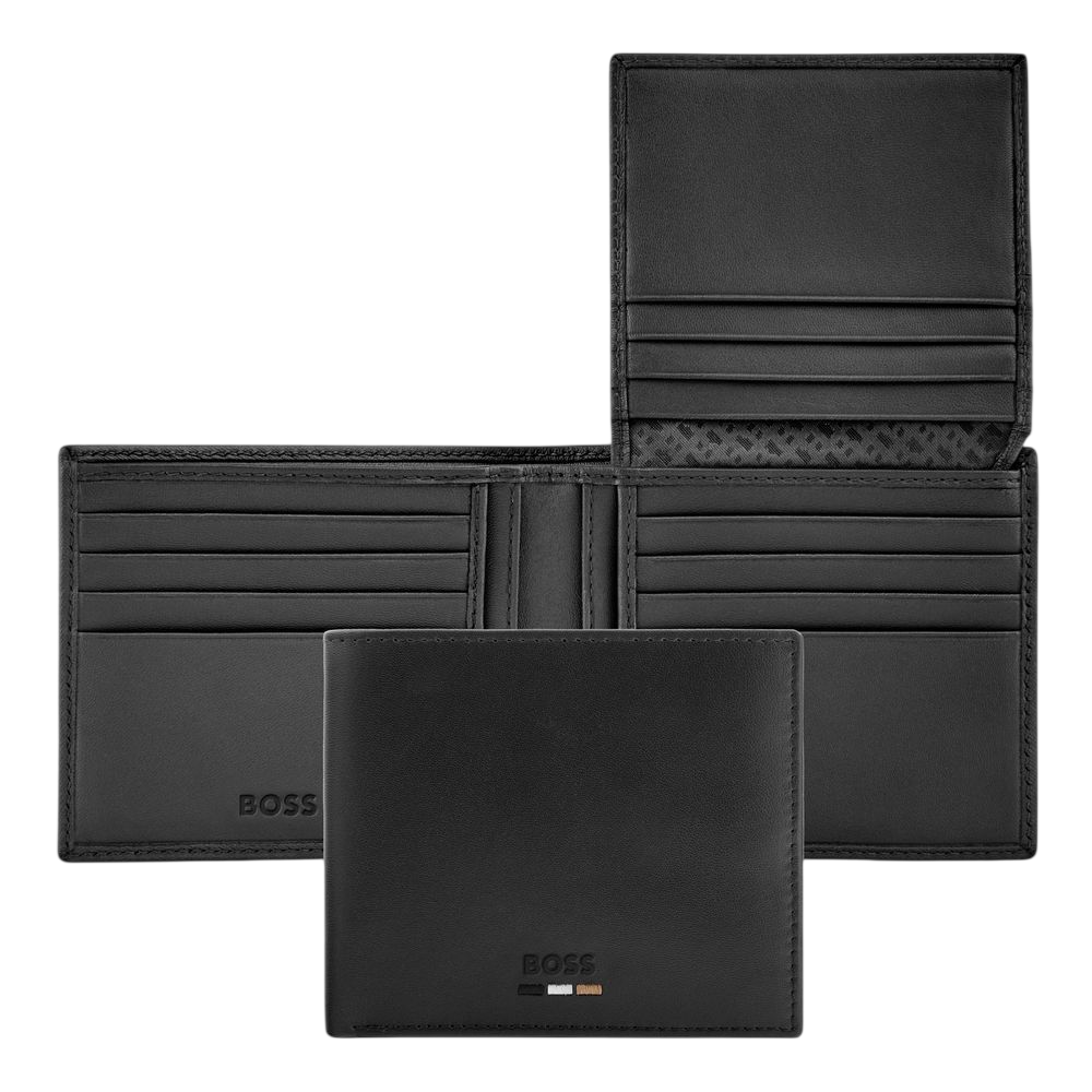 Card wallet with flap Emblematic