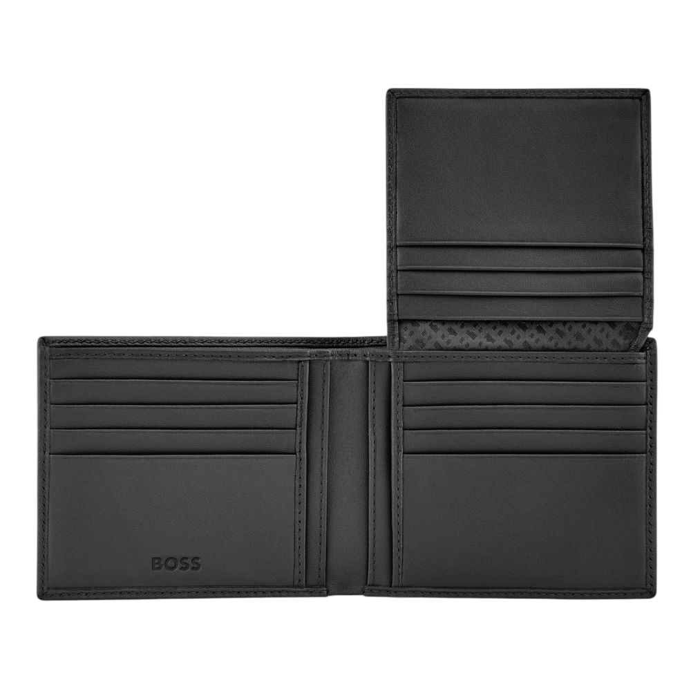 Card wallet with flap Emblematic