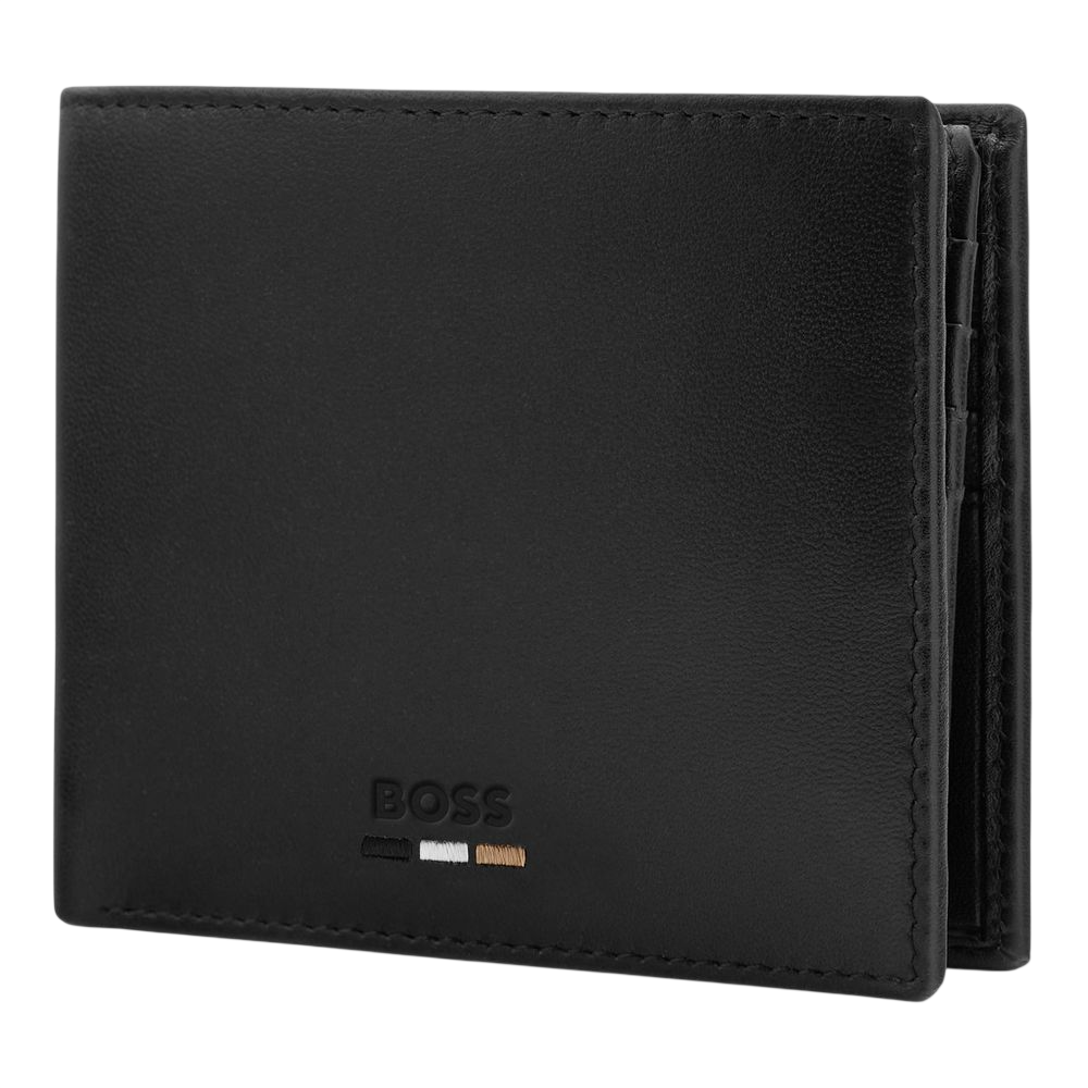 Card wallet with flap Emblematic