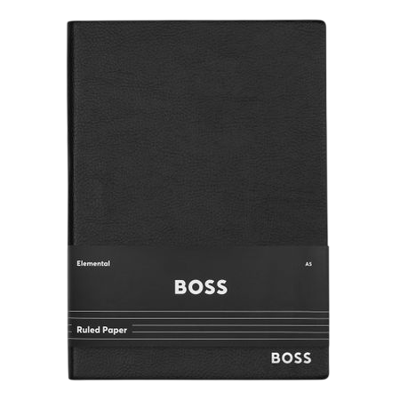 Hugo Boss Essential Storyline Notebook A5 Essential Black Lined