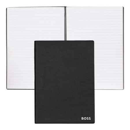 Hugo Boss Essential Storyline Notebook A5 Essential Black Lined