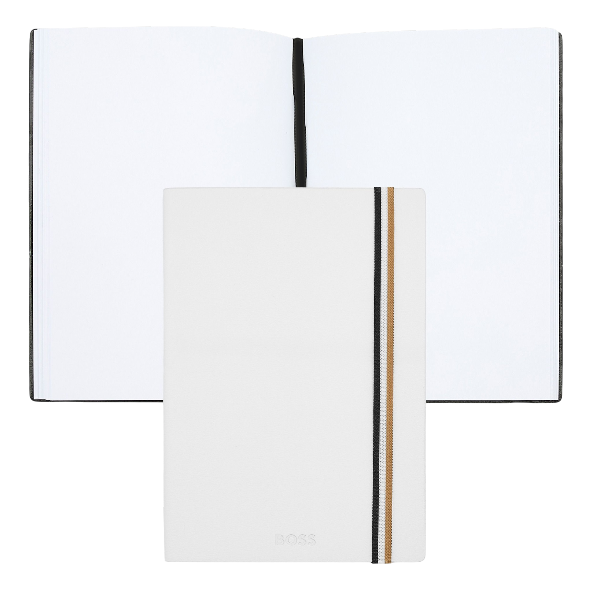 Hugo Boss Iconic Notebook A5 White Lined
