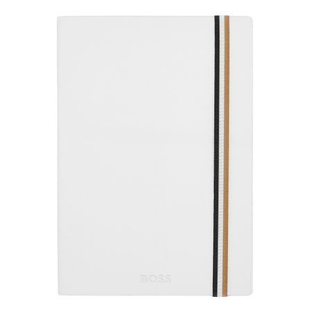 Hugo Boss Iconic Notebook A5 White Lined