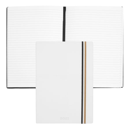 Hugo Boss Iconic Notebook A5 White Lined