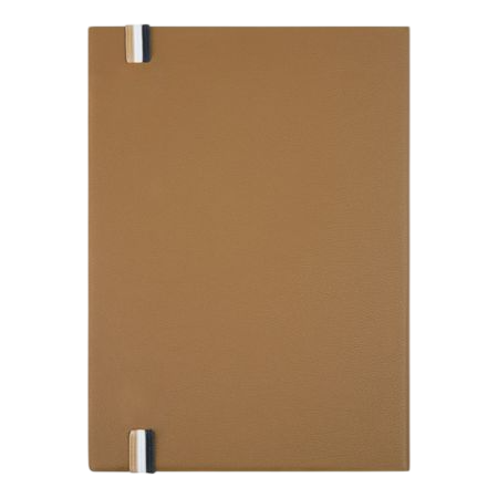 Hugo Boss Iconic Notebook A5 Camel Lined